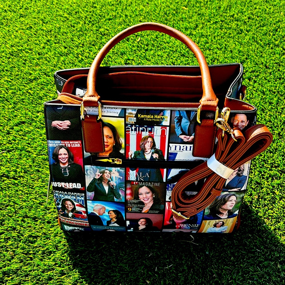 COPY - 2 IN 1 Kamala Harris Handbag